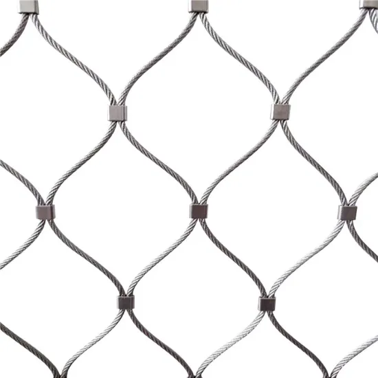 Stainless Steel Mesh Rolls Screen - Steel Rope Net