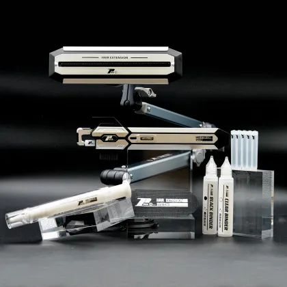 V Pin Hair Extension Tools: New Technology Human Hair Extension Kit & Traceless Hair Extension Tool