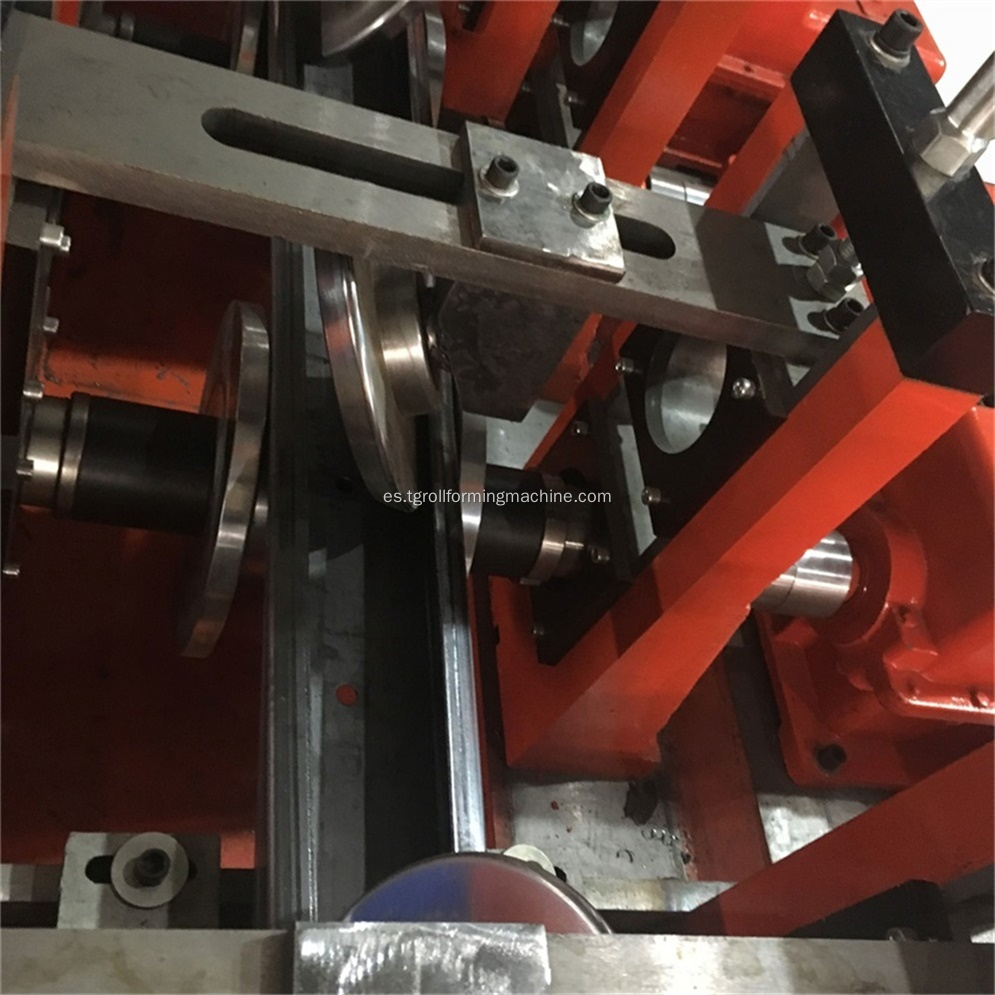 Máquina perfiladora automática completa de acero C Purlin