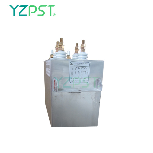 2500Hz Electric heating capacitors 130Kvar