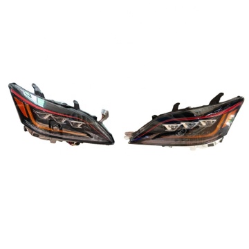 MAICTOP Car Lighting System Front Lamp FOR ES350 2007 3 Lens Restyle Headlight