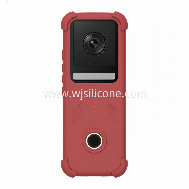 Red Color Rubber Doorbell Covers