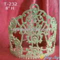 Venta por mayor Tiaras y coronas desfile alto Rhinestone