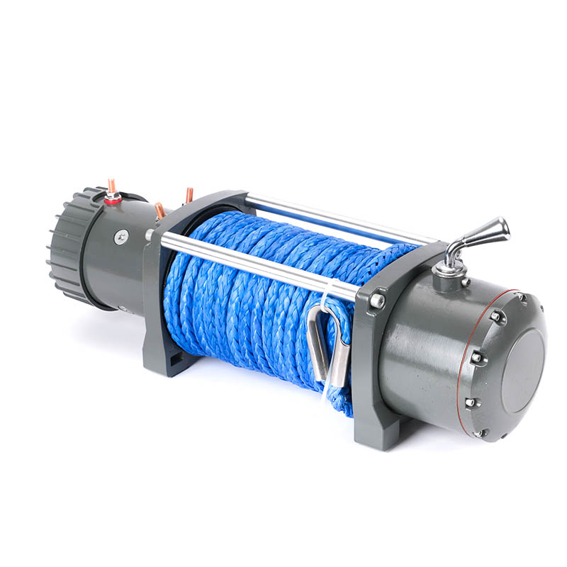 Fast speed electric winch