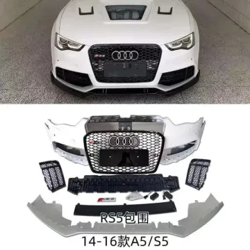 100% Fit Car Front Bumper Assembly and Rs5 Grille for Audi A5 B8 2013-2016