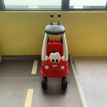 Plastic Balance Bicycle - Four Wheel Toddler Toy Car for Kindergartens and Daycares