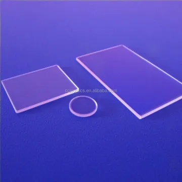 Sapphire Flat Lens - 2mm to 200mm Optical Crystal Glass Window