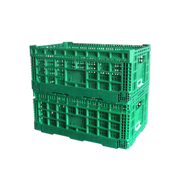Boîte de déménagement en plastique pliable pour le chiffre d&#39;affaires et le stockage