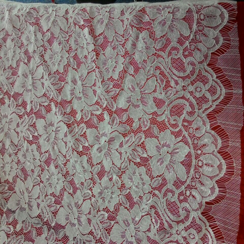 Baru nilon kapas kain Lace untuk pakaian wanita