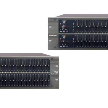 1231 Factory Wholesale 31 Band Professional Audio Processor Dual Equalizer