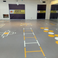 gimnasio comercial PVC Floor multifatido