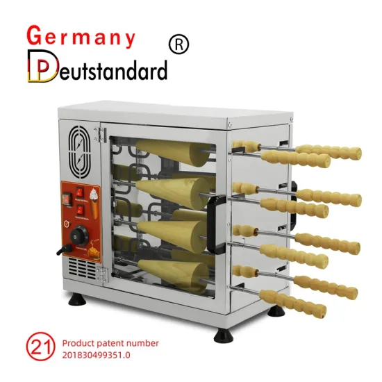 Chimney cake oven Kurtos Kalacs Machine 16pcs sticks