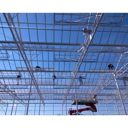 Aluminum Gutter Film Covered Greenhouse