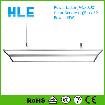 Super slim 45W LED office hanging light for design room