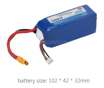 Drone Lipo Battery 3S 5400MAh 10C 11.1V Lipo