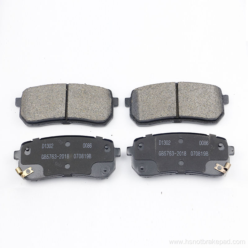 D1302High QualityHyundai Vilax Rear Ceramic Brake Pads