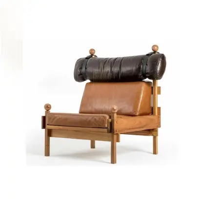 Luxury European Vintage Tiger Chair for Living Room and Bedroom