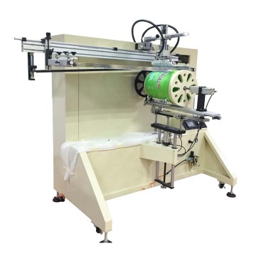 S1200R Semi-Auto Cylindrical Bucket Screen Printing Machine