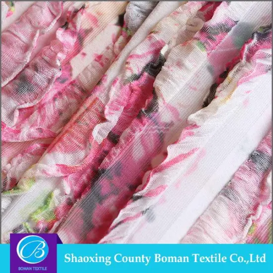 China Manufacturer High quality Soft Printed crepe fabric dress material