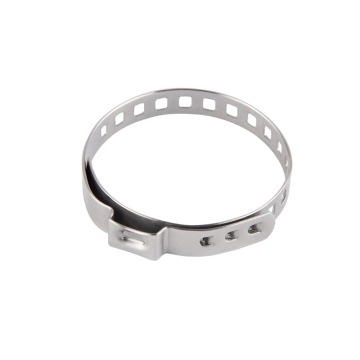 Stainless Steel Adjustable Small Diameter Thin Single Ear Hose Clamp
