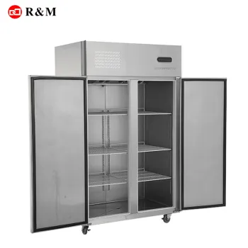 Vertical Stainless Steel Fridge and Freezer Equipment for Commercial Kitchens