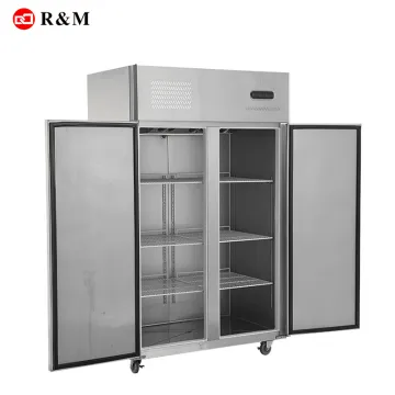 Vertical Stainless Steel Fridge and Freezer Equipment for Commercial Kitchens