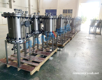 Fluororesin PTFE Lined Filter Housing