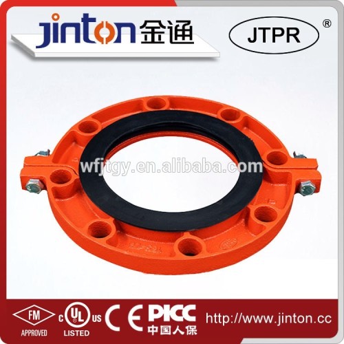 FM UL listed cheap grooved pipe fitting ansi standard flange