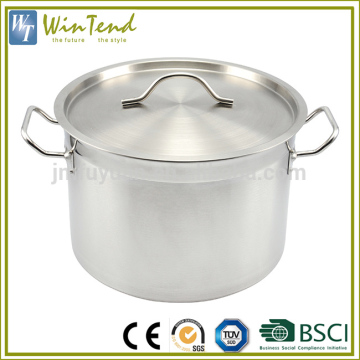 Best price large stainless steel cooking pots, energy saving commercial cooking pots