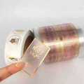 clear label for perfume bottle