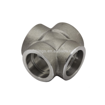 A516 GR65 ASME B16.11 SW Cross 3000LB