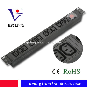 1U 19 'IEC C13 Typ Rack PDUs