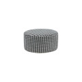 Houndstooth Sofa Pedalsofa Hocker Pedal Wohnzimmer Einfacher moderne kreisförmige Pedalschuhhocker Wohnzimmer Möbel