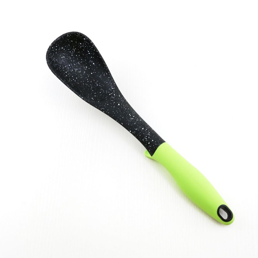 Marble Dot Nylon Solid Spoon With Soft Handle