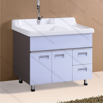 Bathroom Laundry Molded Vanity Top with Intergral Bowl
