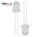 Super Bright 8mm Diffused LED Yellow 590nm