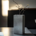Zement Primärfarbe Einfacher quadratischer Blumenpot