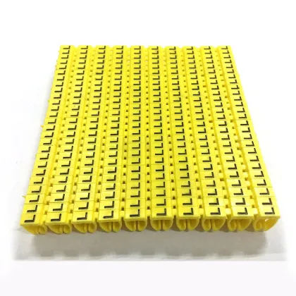 POM plastic electrical wire Network Cable Markers