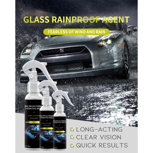 Car Front Windshield Anti-Rain Agent Rear