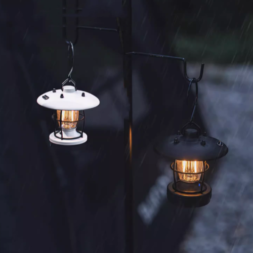 મલ્ટિ-ફંક્શન ટેન્ટ લાઇટ રિચાર્જ કેમ્પિંગ પોર્ટેબલ લાંબી બેટરી લાઇફ આઉટડોર કેમ્પિંગ લાઇટ