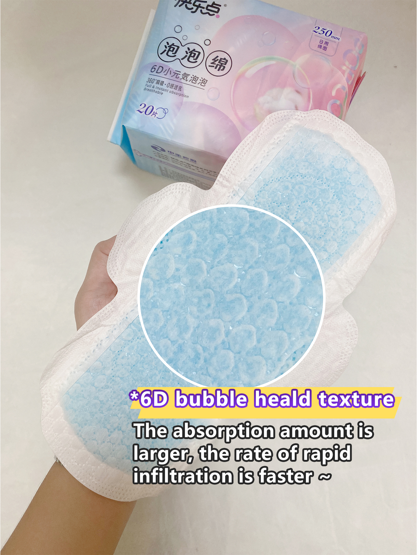 Ultra-thin Panty Liners 160mm for Daily Use（3）