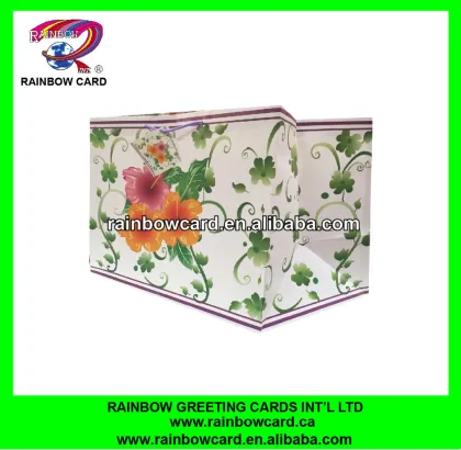 New design paper shopping bag brand name