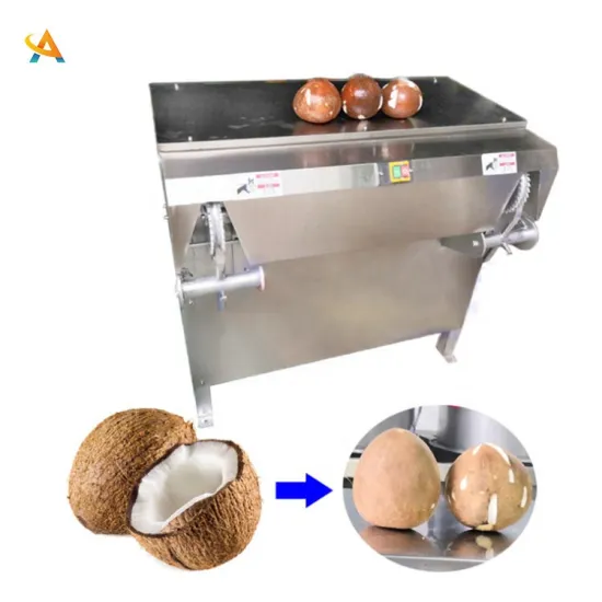 Automatic Coconut Polishing and Peeling Machine