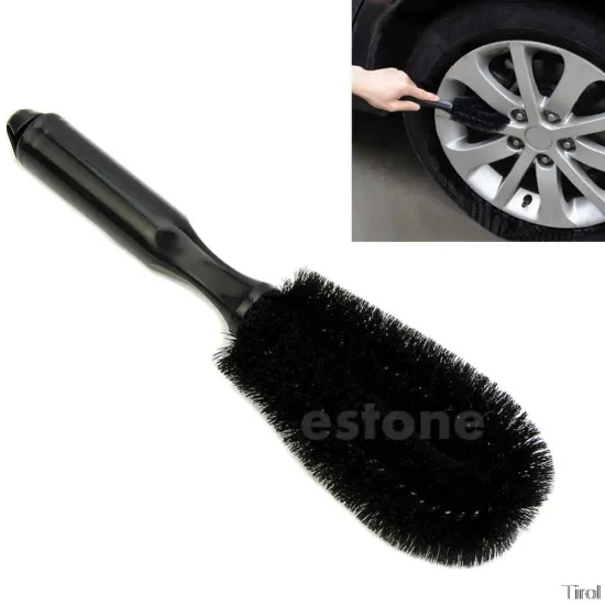 Car Vehicle Motorcycle Wheel Tire Rim Scrub Brush Washing Cleaning Tool Cleaner