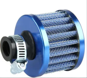 Blaues Motorrad Universal Luftfilter - 9/12/18mm
