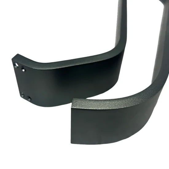 Customized CNC Machined Curved Aluminum Extrusions