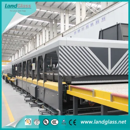 LandGlass Jet Convection Flat Glass Making Machinery for Tempered Glass