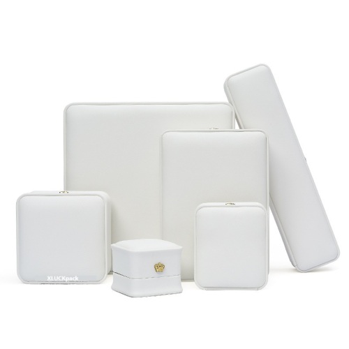 Soft high level PU Leather Necklace Ring Box