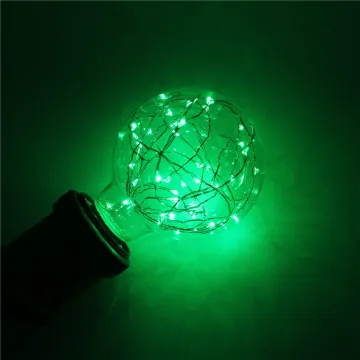 New Design LED String Edison Bulb G80 Retro E27 Colorful copper wire lights