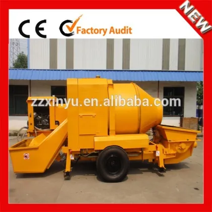 XINYU high efficiency concrete conveying concrete mixer pump